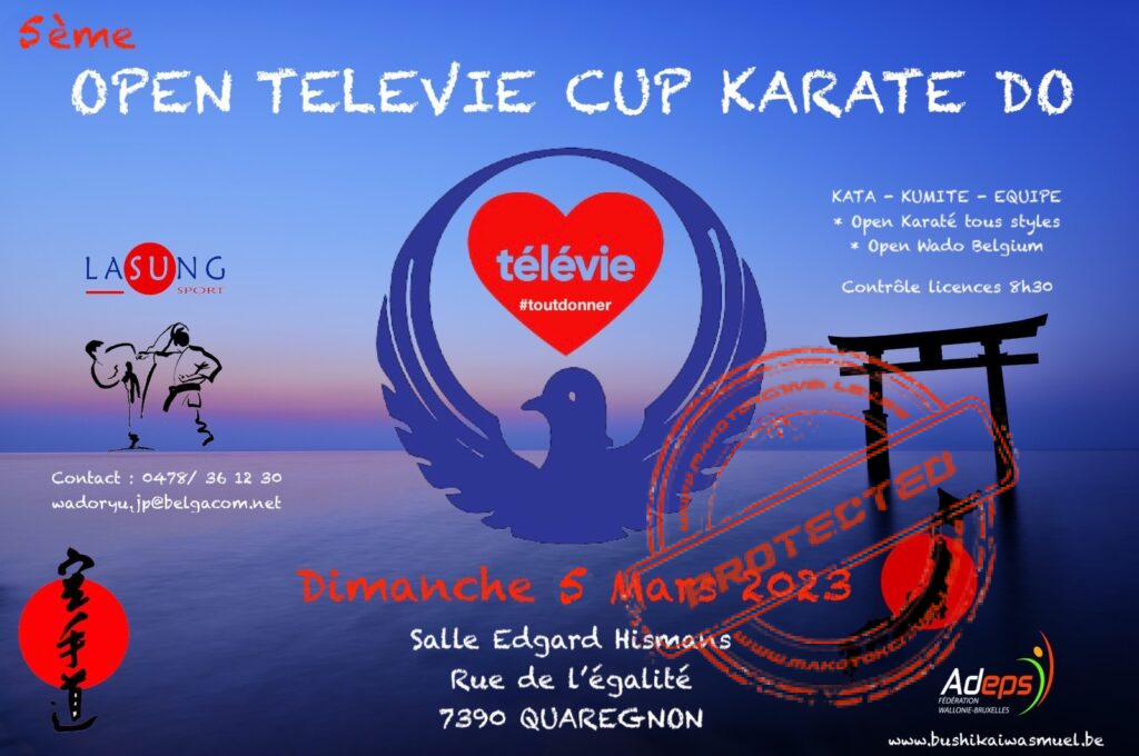 5ème Open Télévie cup @ Salle Edgard Hismans