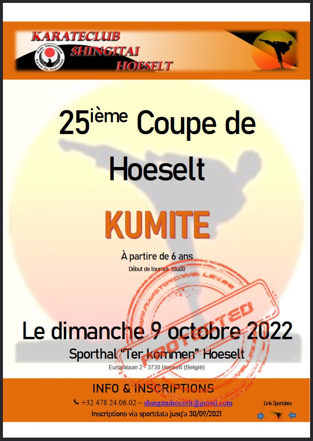 25ème Coupe de Hoeselt @ Sporthal “Ter Kommen”