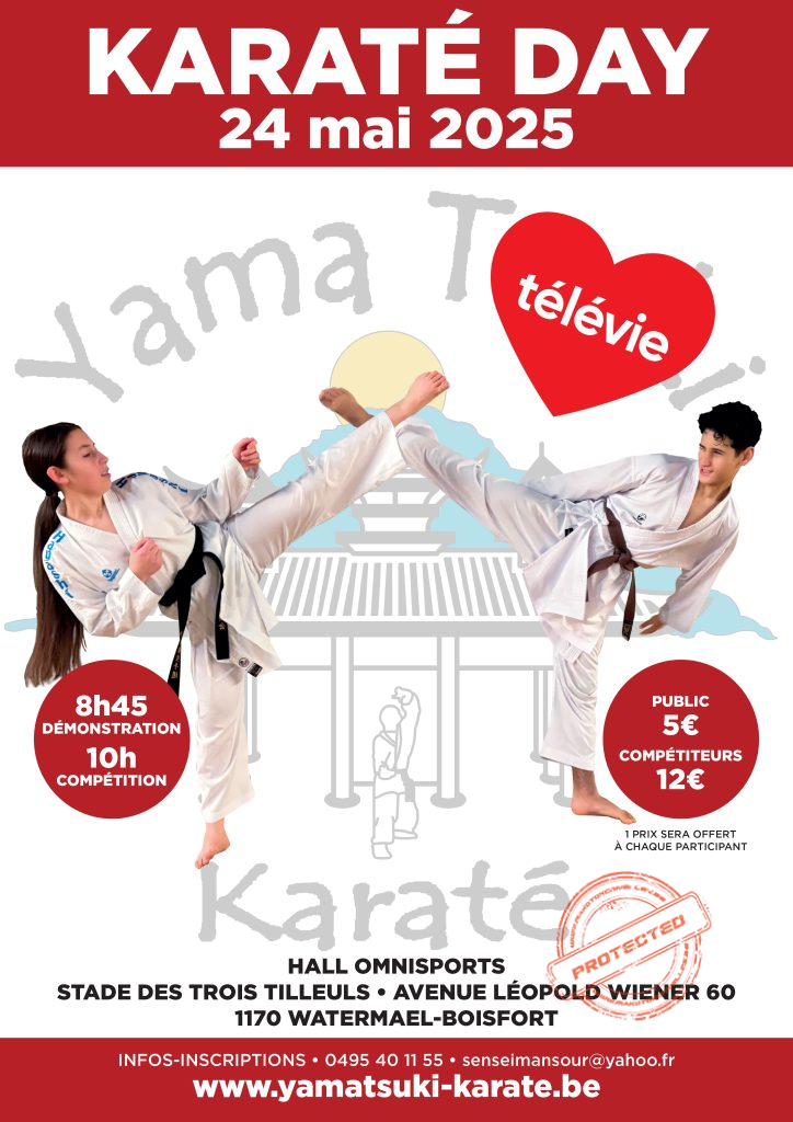 Karate Day "Télévie" @ Hall omnisports de Watermael Boitsfort